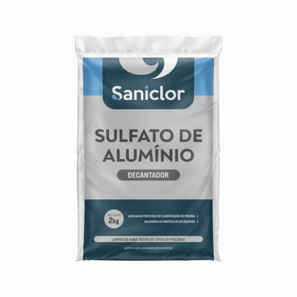 SULFATO DE ALUMINIO Saniclor 2kg